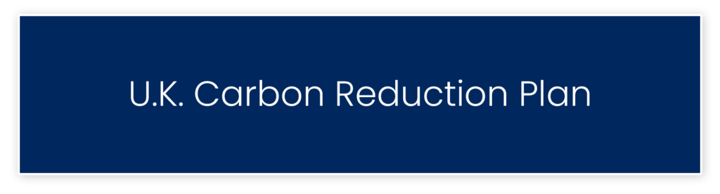 UK Carbon Reduction Plan
